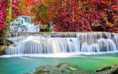 Desktop wallpaper. Waterfalls. ID:63326