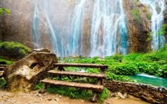 Desktop wallpaper. Waterfalls. ID:64502