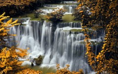 Desktop wallpaper. Waterfalls. ID:64504