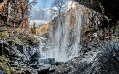 Desktop wallpaper. Waterfalls. ID:64506