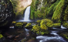 Desktop wallpaper. Waterfalls. ID:64520