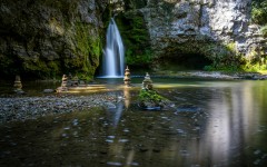 Desktop wallpaper. Waterfalls. ID:64525
