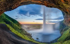 Desktop wallpaper. Waterfalls. ID:64527