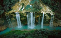 Desktop wallpaper. Waterfalls. ID:64530