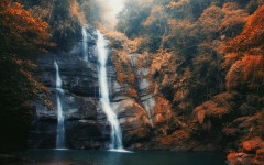 Desktop wallpaper. Waterfalls. ID:64532
