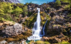 Desktop wallpaper. Waterfalls. ID:87053