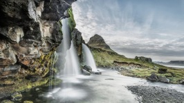 Desktop wallpaper. Waterfalls. ID:90329