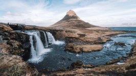 Desktop wallpaper. Waterfalls. ID:140069