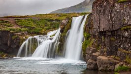 Desktop wallpaper. Waterfalls. ID:154638