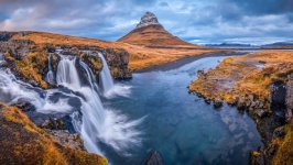 Desktop wallpaper. Waterfalls. ID:159988