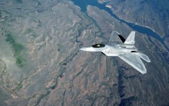 Desktop wallpaper. F-22 Raptor