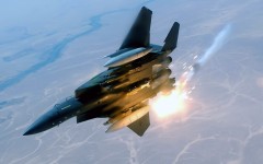 Desktop wallpaper. F-15 Eagle