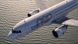 Desktop wallpaper. Airbus A320