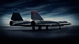 Desktop wallpaper. Lockheed SR-71 Blackbird