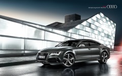 Desktop wallpaper. Audi RS 7 Sportback 2013. ID:39478