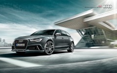 Desktop wallpaper. Audi RS 6 Avant 2013. ID:39470
