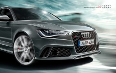 Desktop wallpaper. Audi RS 6 Avant 2013. ID:39471