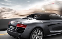 Desktop wallpaper. Audi R8 Spyder 2013. ID:39423
