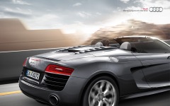 Desktop wallpaper. Audi R8 Spyder 2013. ID:39425