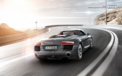 Desktop wallpaper. Audi R8 Spyder 2013. ID:39426