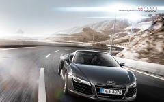Desktop wallpaper. Audi R8 Spyder 2013. ID:39427