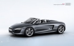 Desktop wallpaper. Audi R8 Spyder 2013. ID:39431