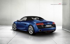 Desktop wallpaper. Audi R8 Spyder 2013. ID:39432