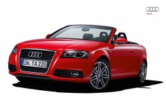 Desktop wallpaper. Audi A3 Cabriolet 2013. ID:38939