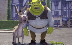 Desktop wallpaper. Shrek. ID:4888