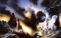 Desktop wallpaper. Luis Royo - Malefic - Memory in White