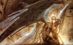 Desktop wallpaper. Luis Royo - III Millennium - Fallen Angel