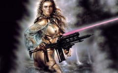 Desktop wallpaper. Luis Royo - Malefic - Bisectrix