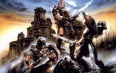 Desktop wallpaper. Luis Royo - Malefic - Legend