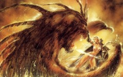 Desktop wallpaper. Luis Royo - Dreams - Sombre Del Numero Dos