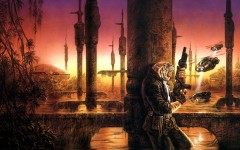Desktop wallpaper. Luis Royo - Dreams - Shadow Boxer
