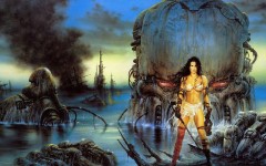 Desktop wallpaper. Luis Royo - III Millennium - Heavy Metall's 20th Anniversary