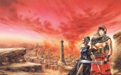 Desktop wallpaper. Luis Royo - Women - Silverglass 3