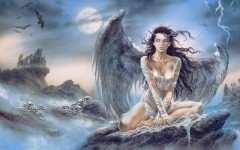 Desktop wallpaper. Luis Royo - Subversive Beauty - New Malefic 2004