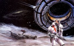 Desktop wallpaper. Luis Royo - Women - Voice of the Thirlwind