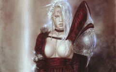Desktop wallpaper. Luis Royo - Subversive Beauty - The Albino Princess