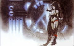 Desktop wallpaper. Luis Royo - Subversive Beauty - The Dancer of Pain 1