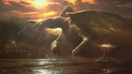 Desktop wallpaper. Cthulhu