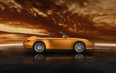 Desktop wallpaper. Porsche 911 Carrera 4 Cabriolet 2012. ID:26967
