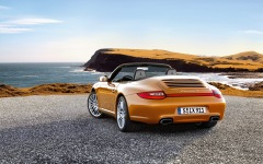 Desktop wallpaper. Porsche 911 Carrera 4 Cabriolet 2012. ID:26970