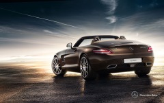 Desktop wallpaper. Mercedes-Benz SLS-Class AMG Roadster 2013. ID:39878