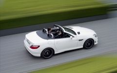 Desktop wallpaper. Mercedes-Benz SLK 55 AMG 2012. ID:17730