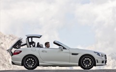 Desktop wallpaper. Mercedes-Benz SLK 55 AMG 2012. ID:17731