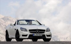 Desktop wallpaper. Mercedes-Benz SLK 55 AMG 2012. ID:17732