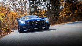 Desktop wallpaper. AMG GT C Roadster 2018