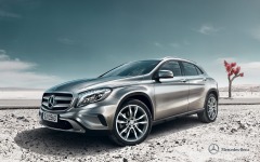 Desktop wallpaper. Mercedes-Benz GLA-Class 2015. ID:58490